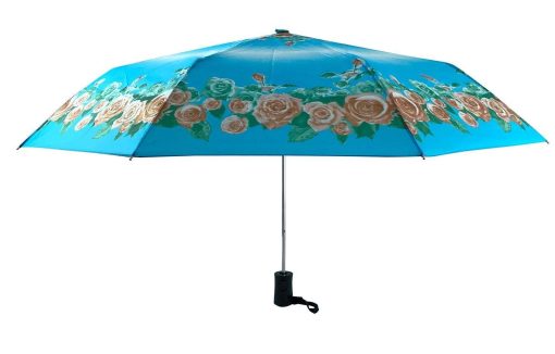چتر ابی گلدار