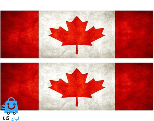 خرید برچسب پارکابی خودرو طرح پرچم کانادا