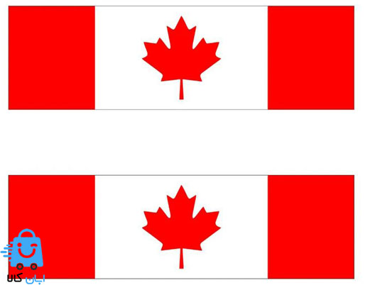 خرید برچسب پارکابی خودرو طرح پرچم کانادا
