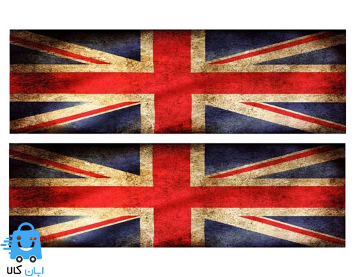 خرید برچسب پارکابی خودرو طرح پرچم انگلیس