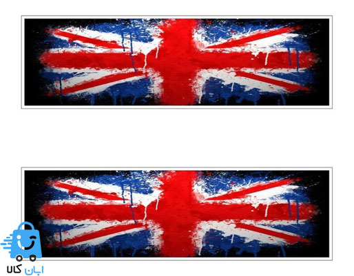 خرید برچسب پارکابی خودرو طرح پرچم انگلیس