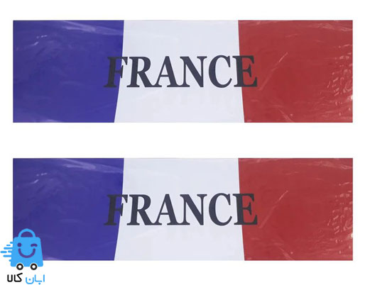 خرید برچسب پارکابی خودرو طرح پرچم فرانسه