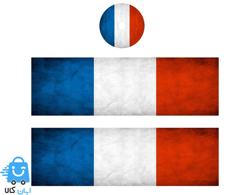 خرید برچسب پارکابی خودرو طرح پرچم فرانسه