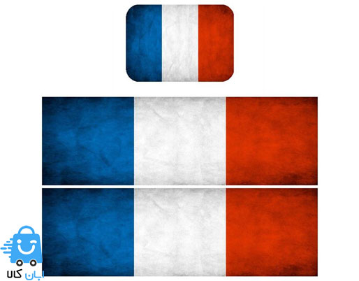 خرید برچسب پارکابی خودرو طرح پرچم فرانسه