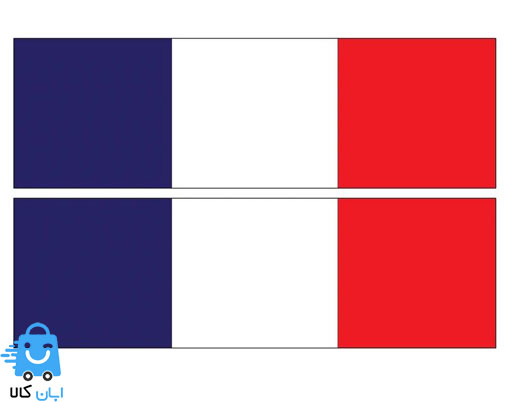 خرید برچسب پارکابی خودرو طرح پرچم فرانسه