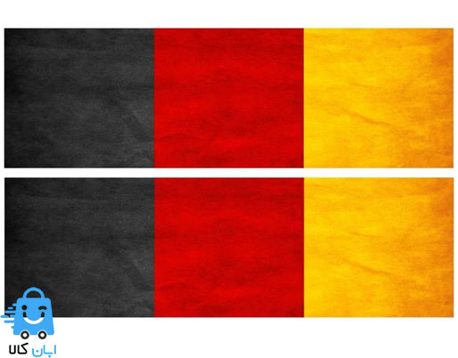 خرید برچسب پارکابی خودرو طرح پرچم آلمان