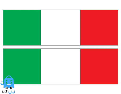 خرید برچسب پارکابی خودرو طرح پرچم ایتالیا