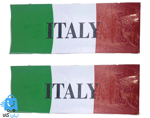 خرید برچسب پارکابی خودرو طرح پرچم ایتالیا