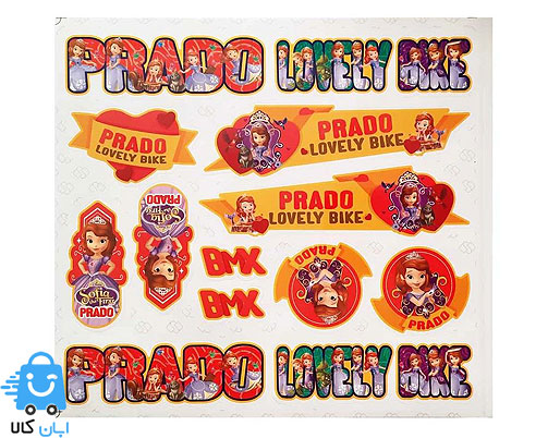 خرید برچسب دوچرخه دخترانه و پسرانه