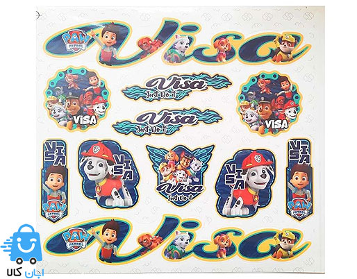 خرید برچسب دوچرخه دخترانه و پسرانه