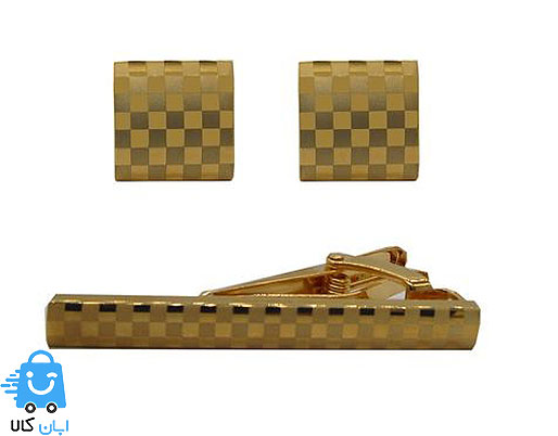 خرید گیره کراوات رنگ طلایی