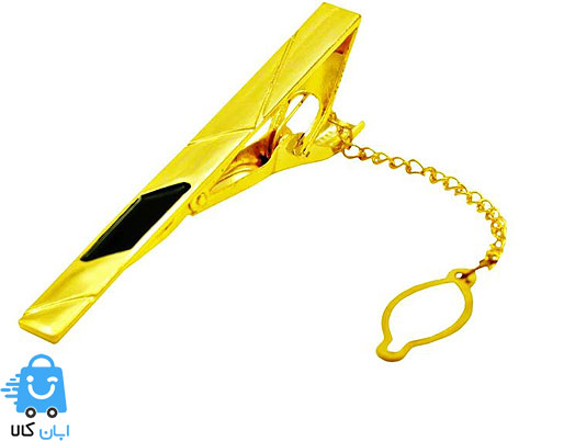 خرید گیره کراوات رنگ طلایی