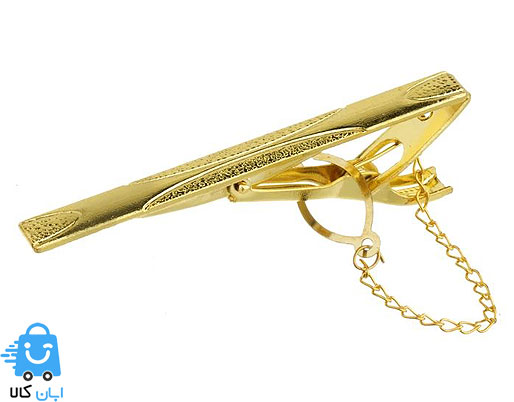 خرید گیره کراوات رنگ طلایی